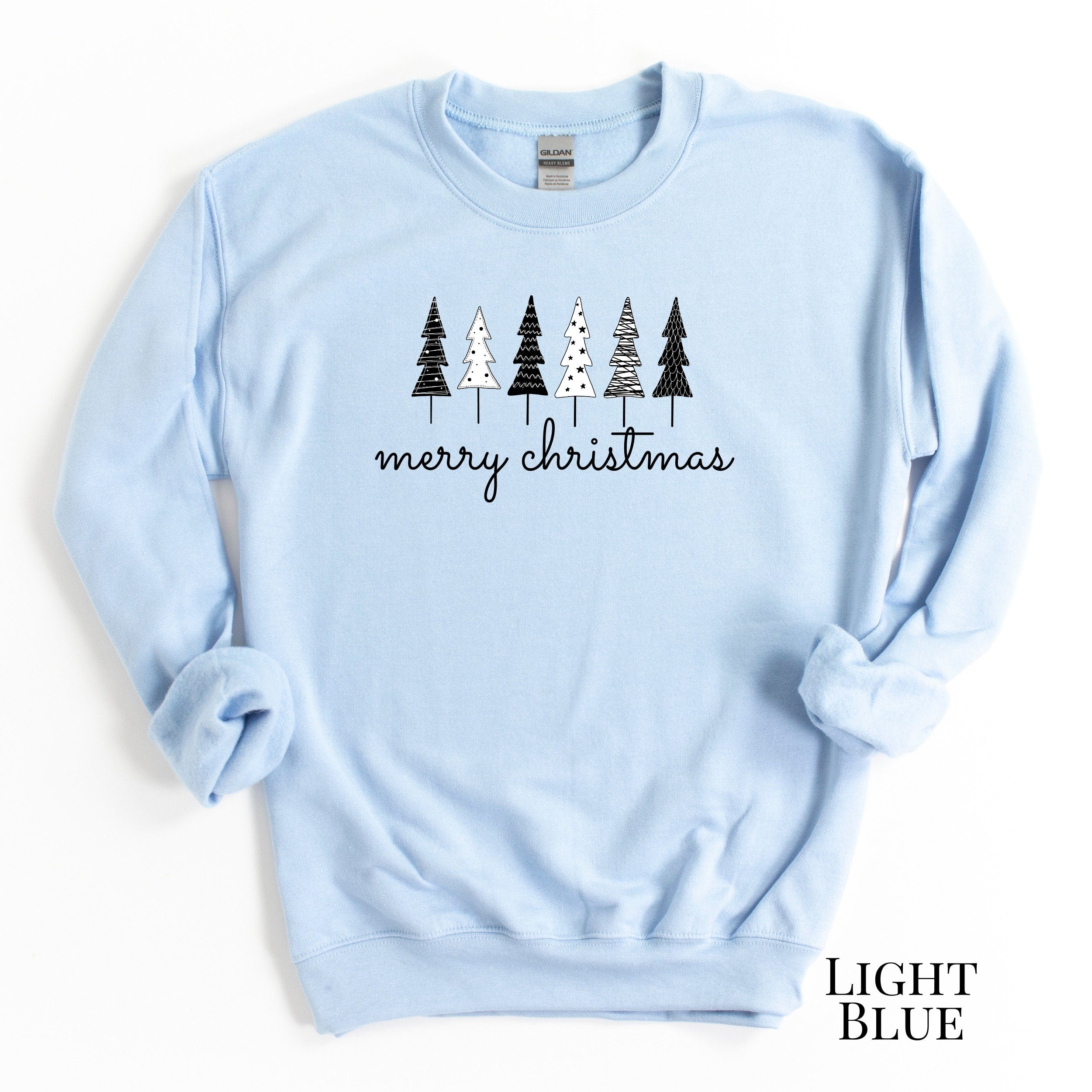 Boho Christmas Trees Sweatshirt