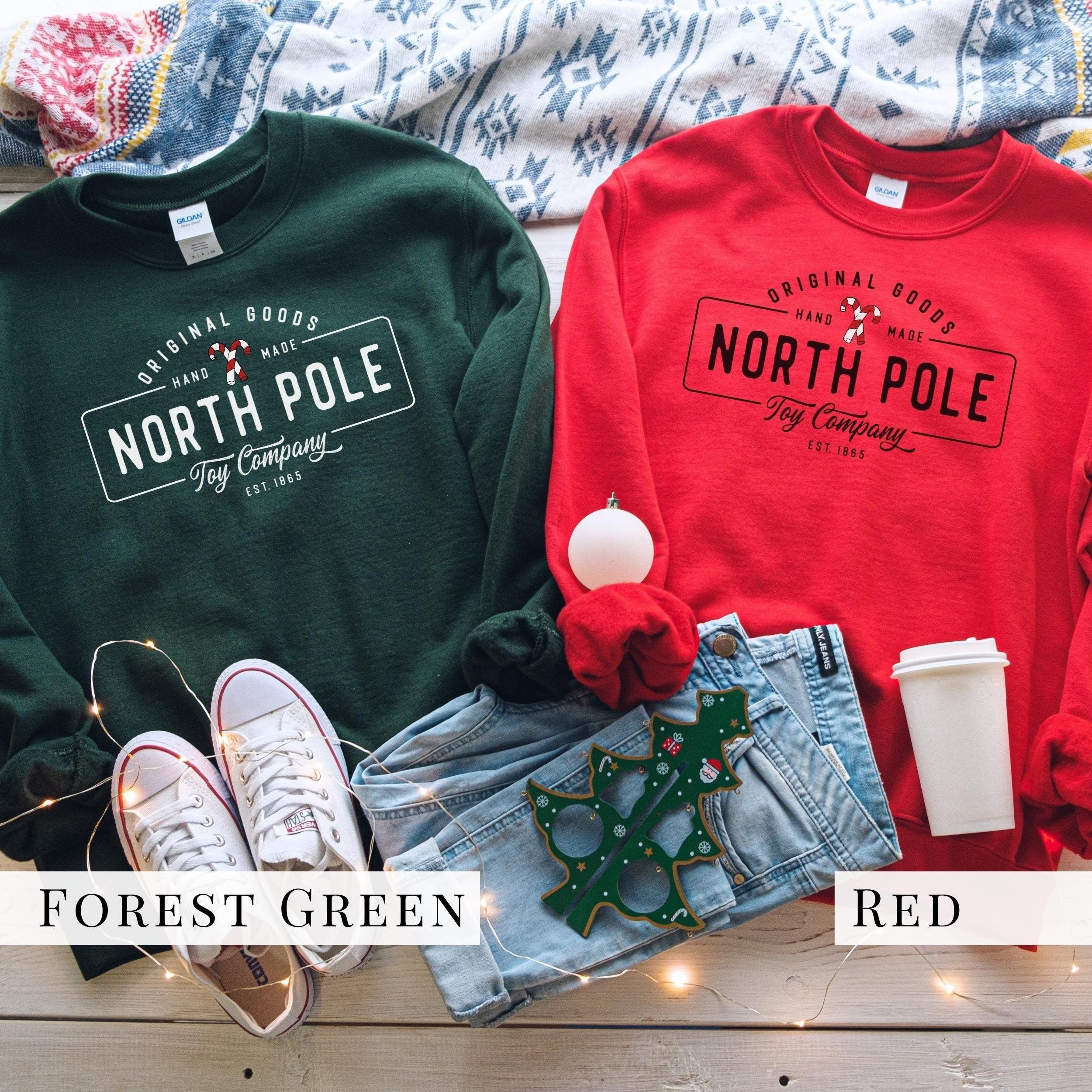 North Pole Toy Co Vintage Sweatshirt