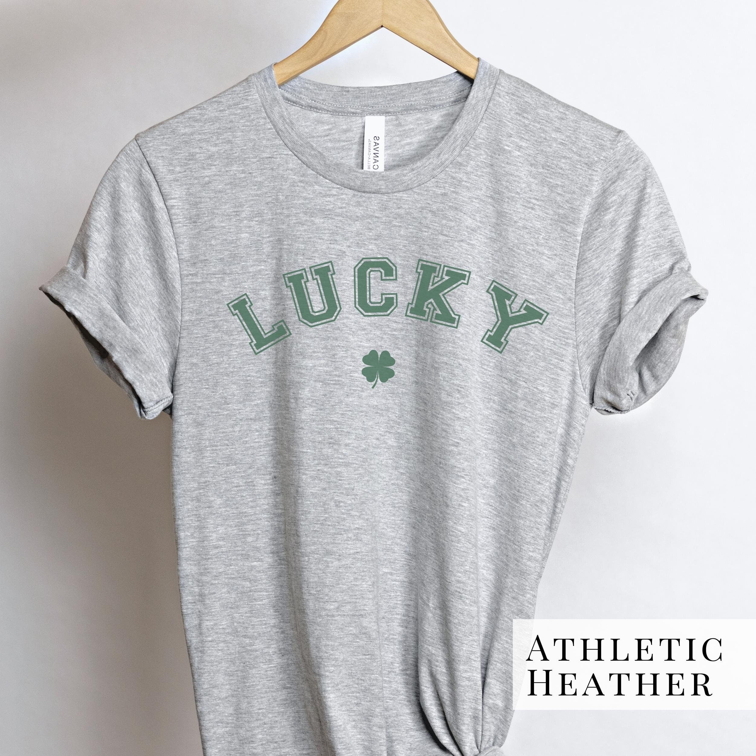 Lucky Arched College Tee
