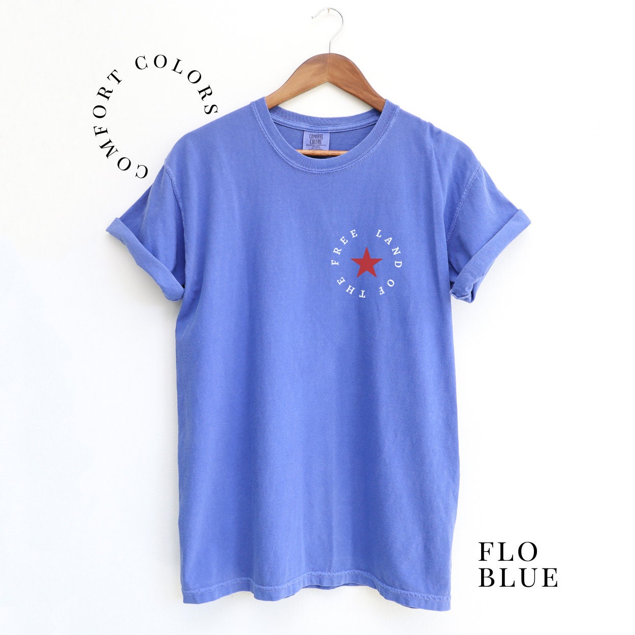 Land of the Free Tee | Comfort Colors